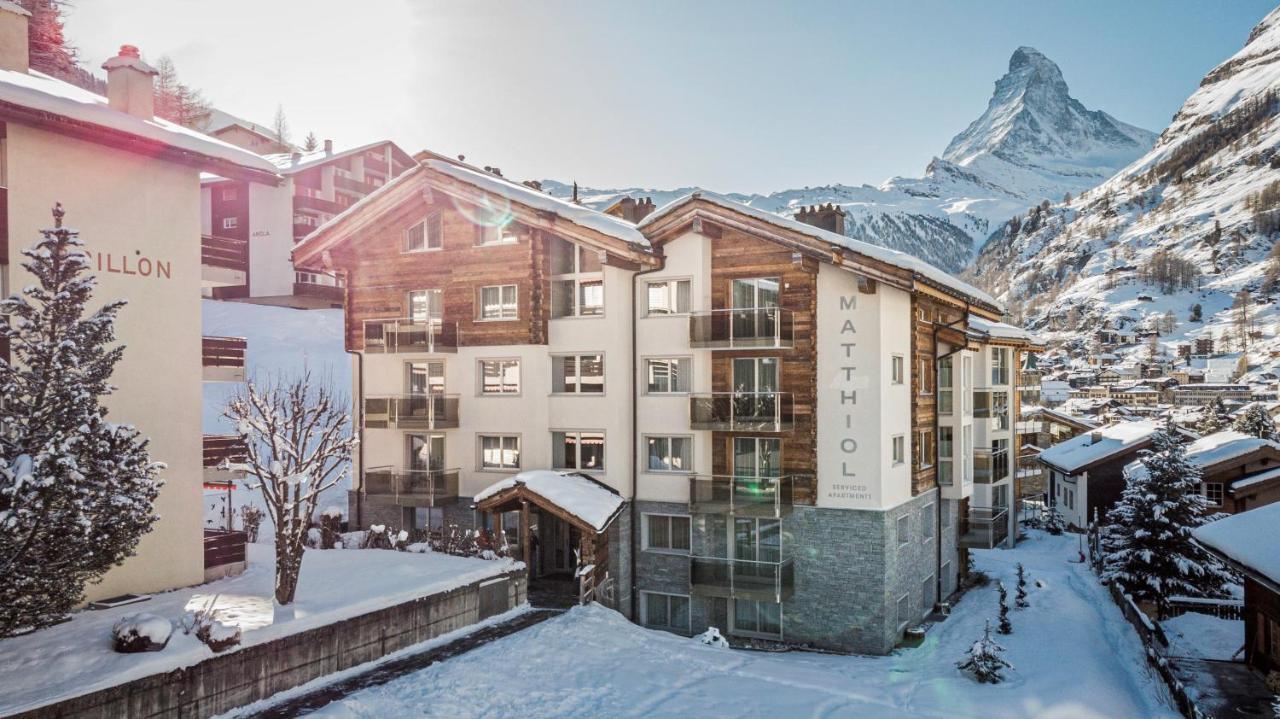 Matthiol Appartements Zermatt Exterior foto